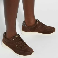 Outlet Entitle Leather Lace-Up Runner Trainers Women Trainers