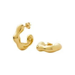 Hot Eny Puffy Medium Hoop Earrings Women Earrings