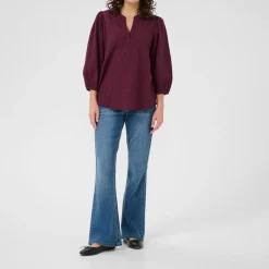 Clearance Enya Patterned Blouse Women Tops