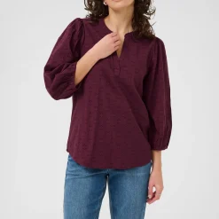 Clearance Enya Patterned Blouse Women Tops