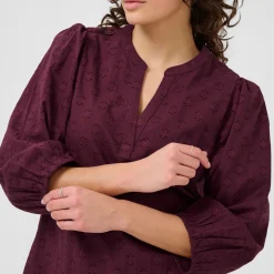 Clearance Enya Patterned Blouse Women Tops