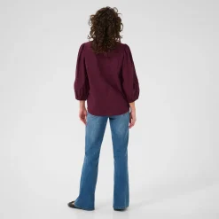 Clearance Enya Patterned Blouse Women Tops