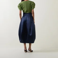Outlet Erin High-Rise Tulip Flared Skirt Women Skirts
