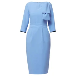 Clearance Esme Ruffle Pencil Dress Women Dresses