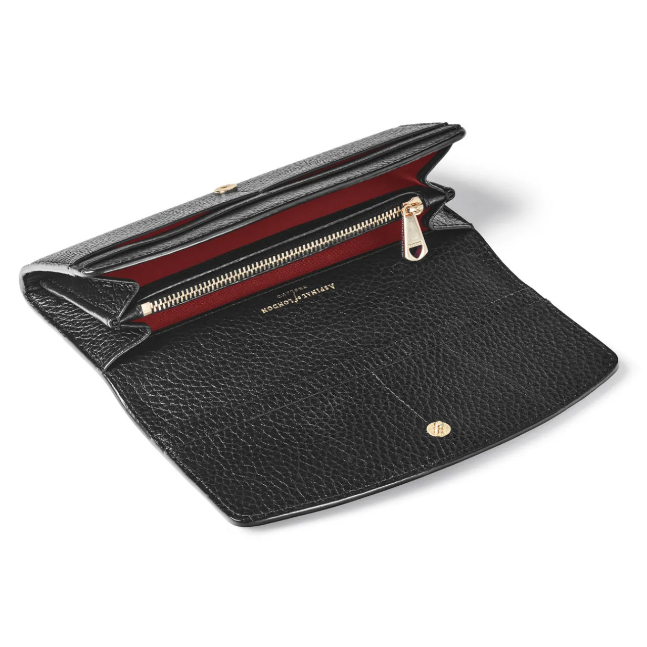 Discount Essential Grained Leather Wallet Women Wallets