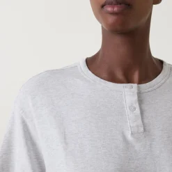 Outlet Essential Henley Pyjama Top Women Sleepwear