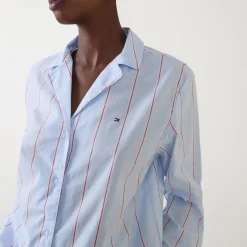 Hot Essential Striped Pyjama Top Women Sleepwear