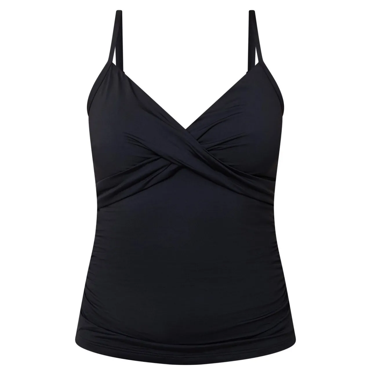 New Essentials Twist Front Tankini Top Women Swimwear & Beachwear
