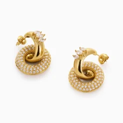 Best Eternal Two-In-One Wish Hoop Earrings Women Earrings