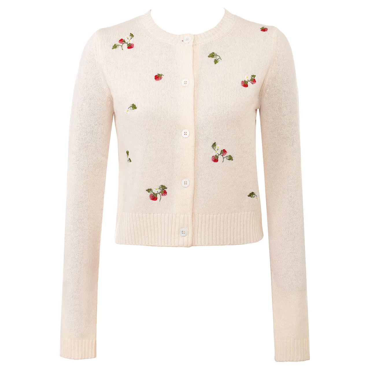 Evelina Embroidered Cardigan Women Sweaters & Cardigans