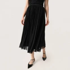 New Evelina Plisse A-line Skirt Women Skirts