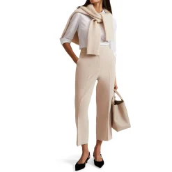 Sale Everlee Cropped Wide-Leg Trousers Women Trousers & Shorts