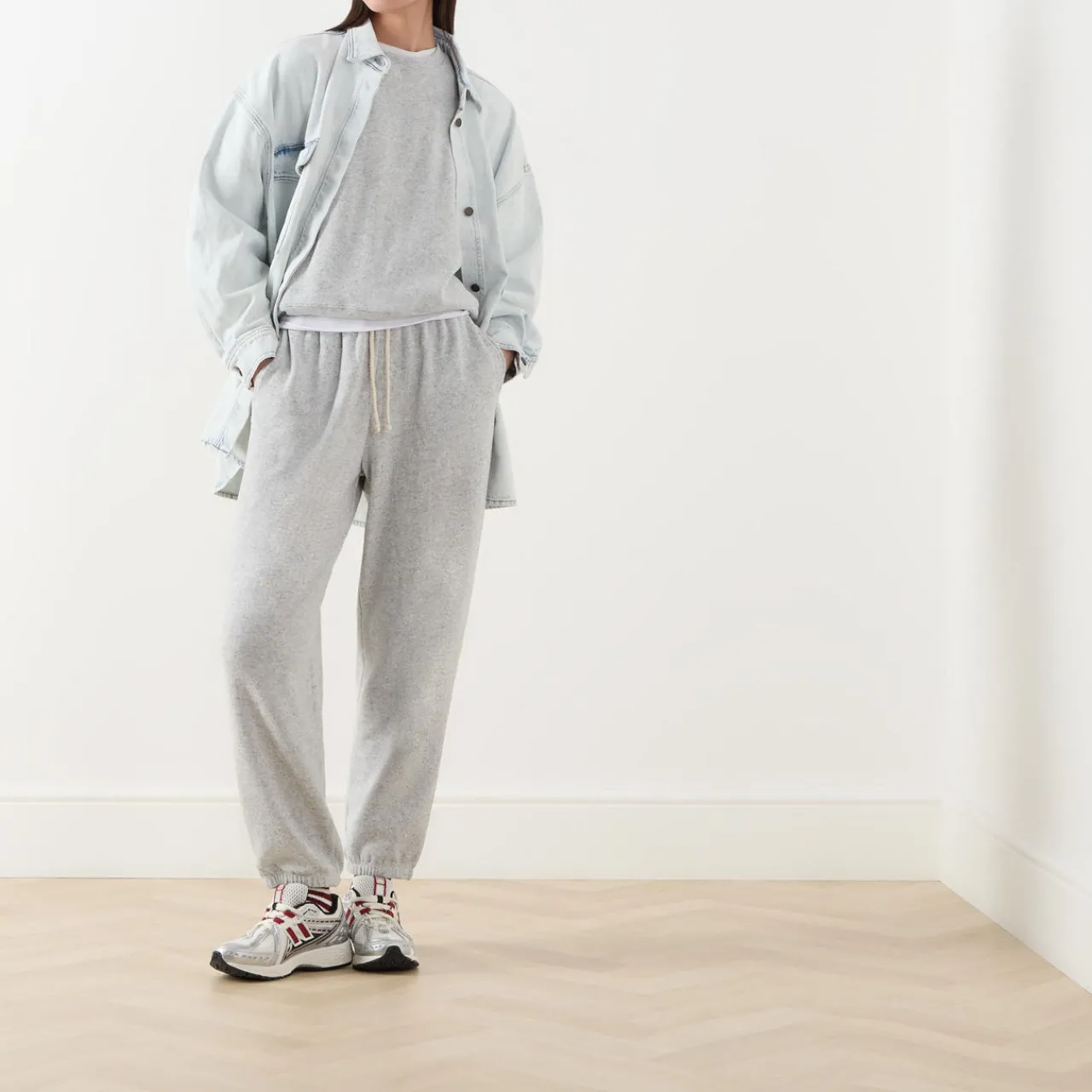 Clearance Evona Drawstring Cuffed Sweatpants Women Trousers & Shorts