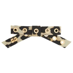Online Eyelet Bow Barrette Clip Women Hair Accessories