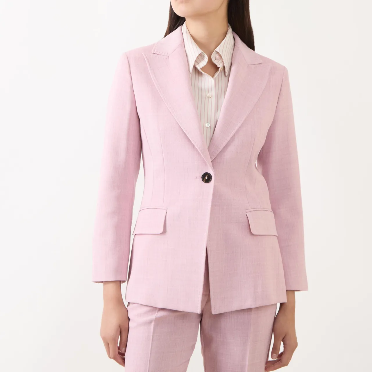 Facile Single-Breasted Blazer Women Coats & Jackets
