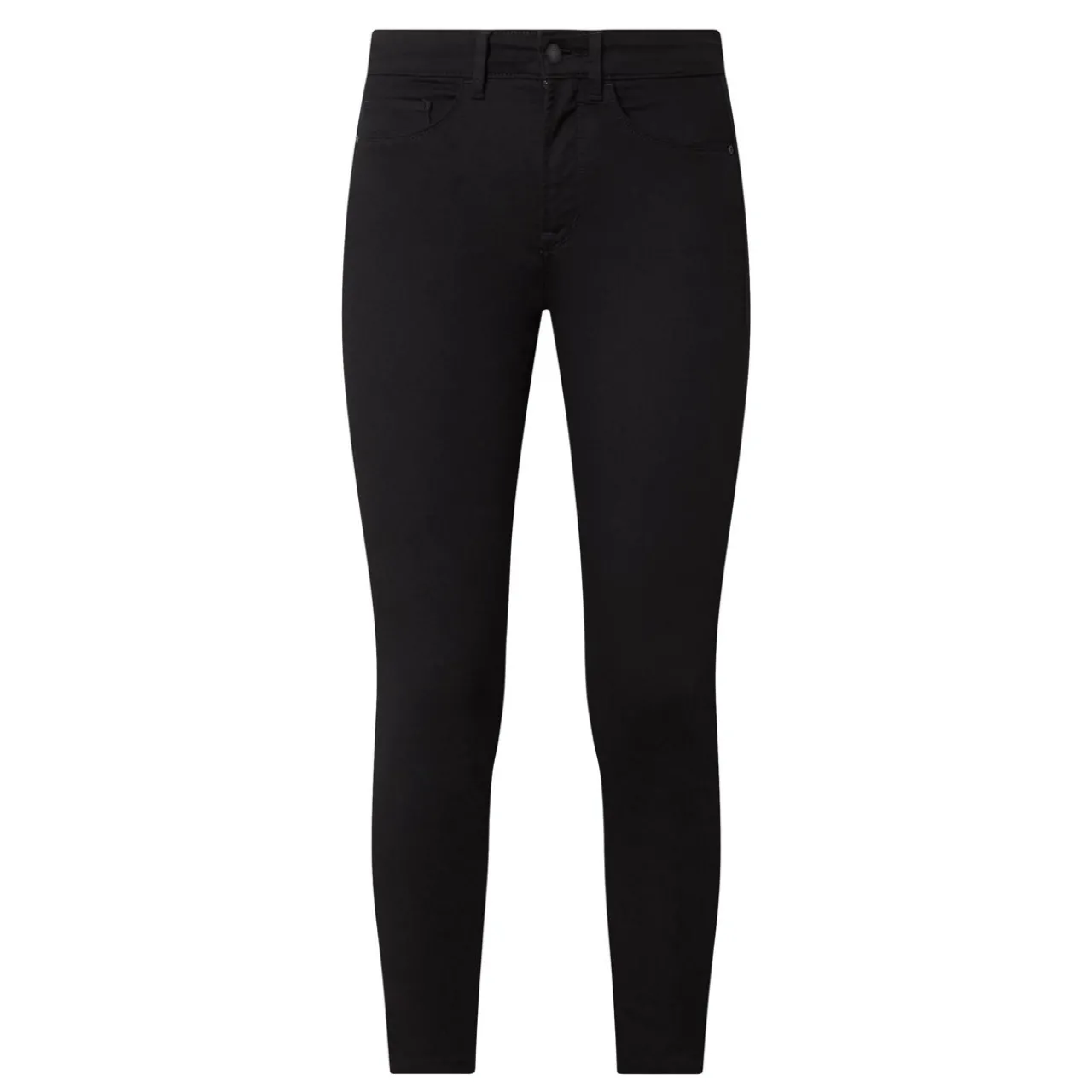 Hot Faith Mid-Rise Skinny Cropped Jeans Women Denim