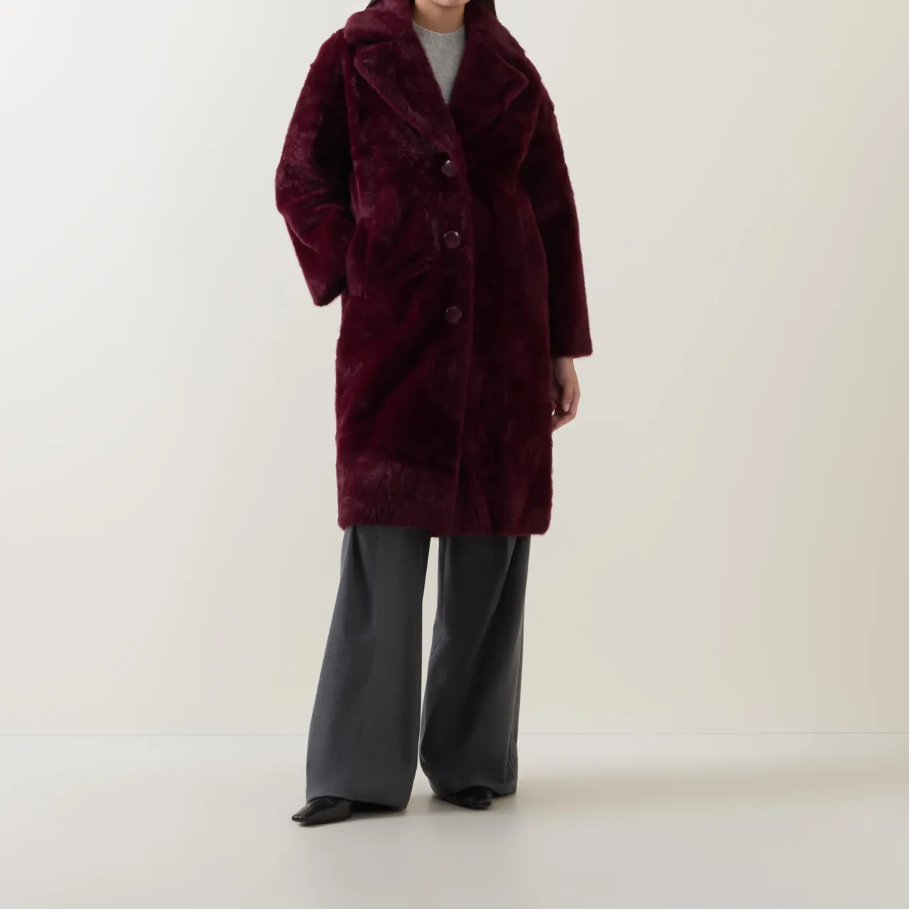 Sale Faux Fur Coat Women Coats & Jackets