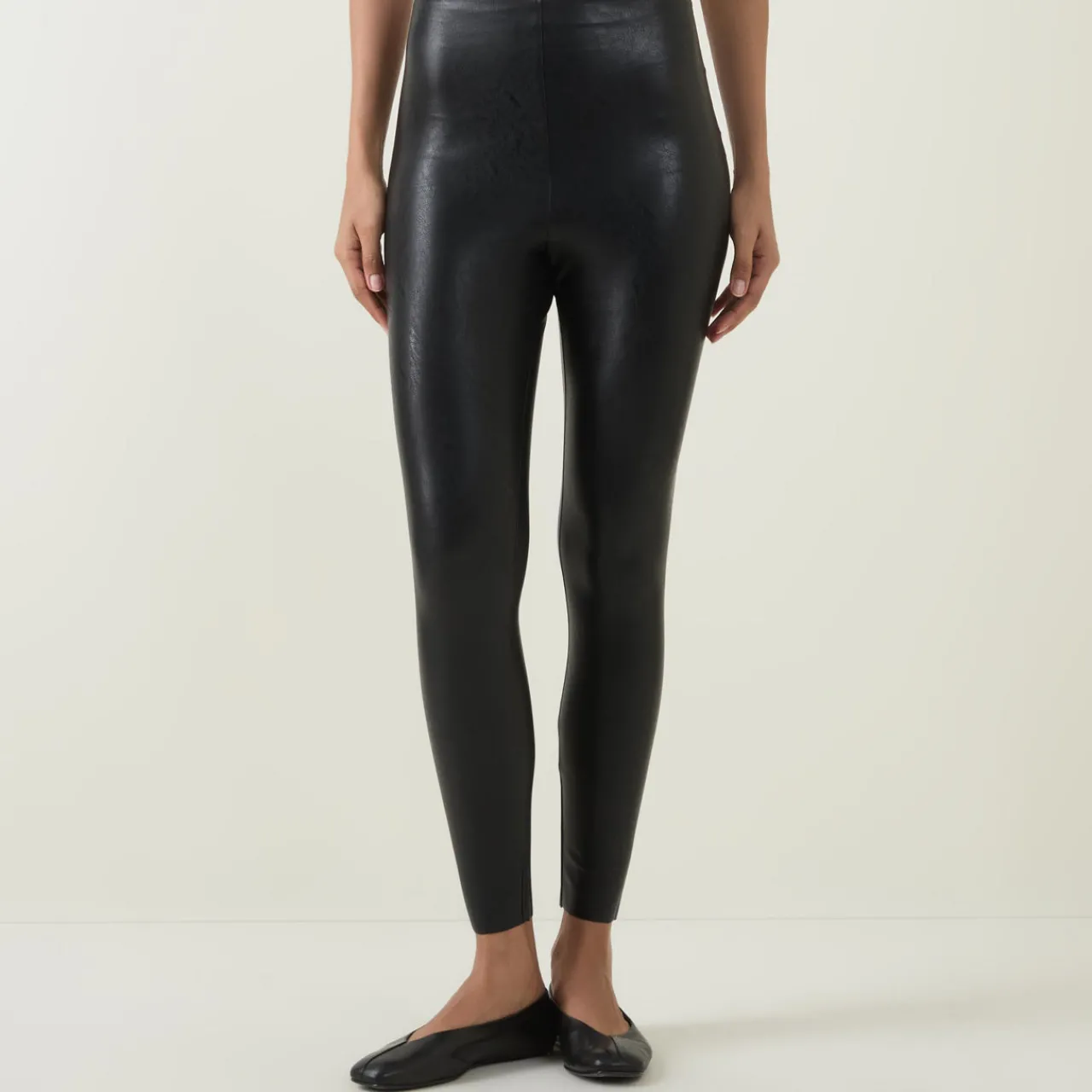 Clearance Faux Leather 7/8 Leggings Women Leggings