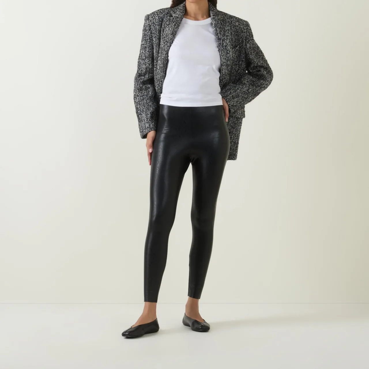 Clearance Faux Leather 7/8 Leggings Women Leggings