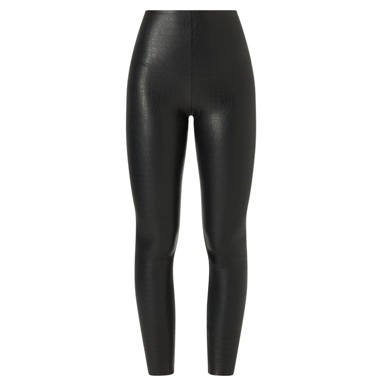 New Faux Leather Croc Effect Leggings Women Leggings