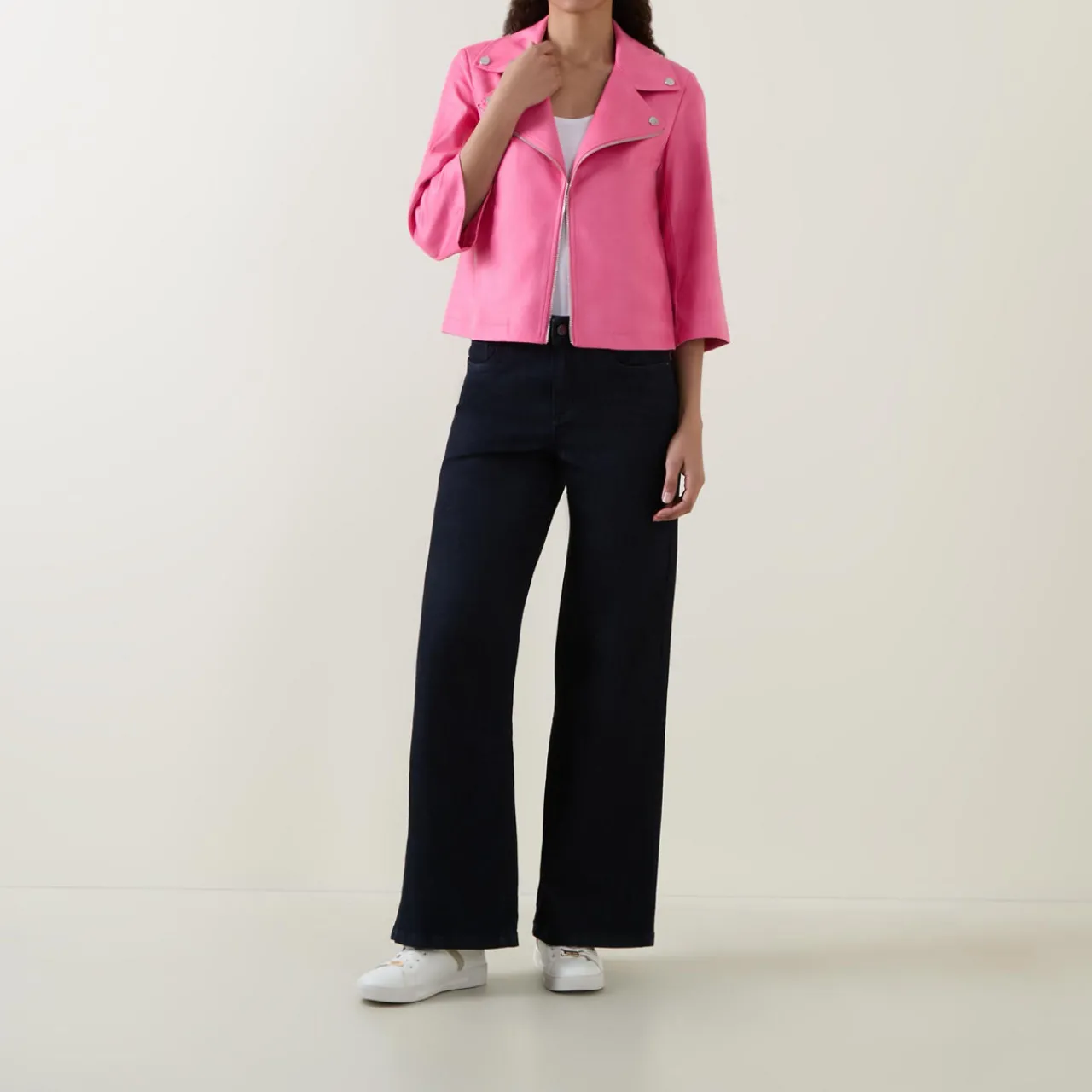 Outlet Faux-Suede Jacket Women Coats & Jackets
