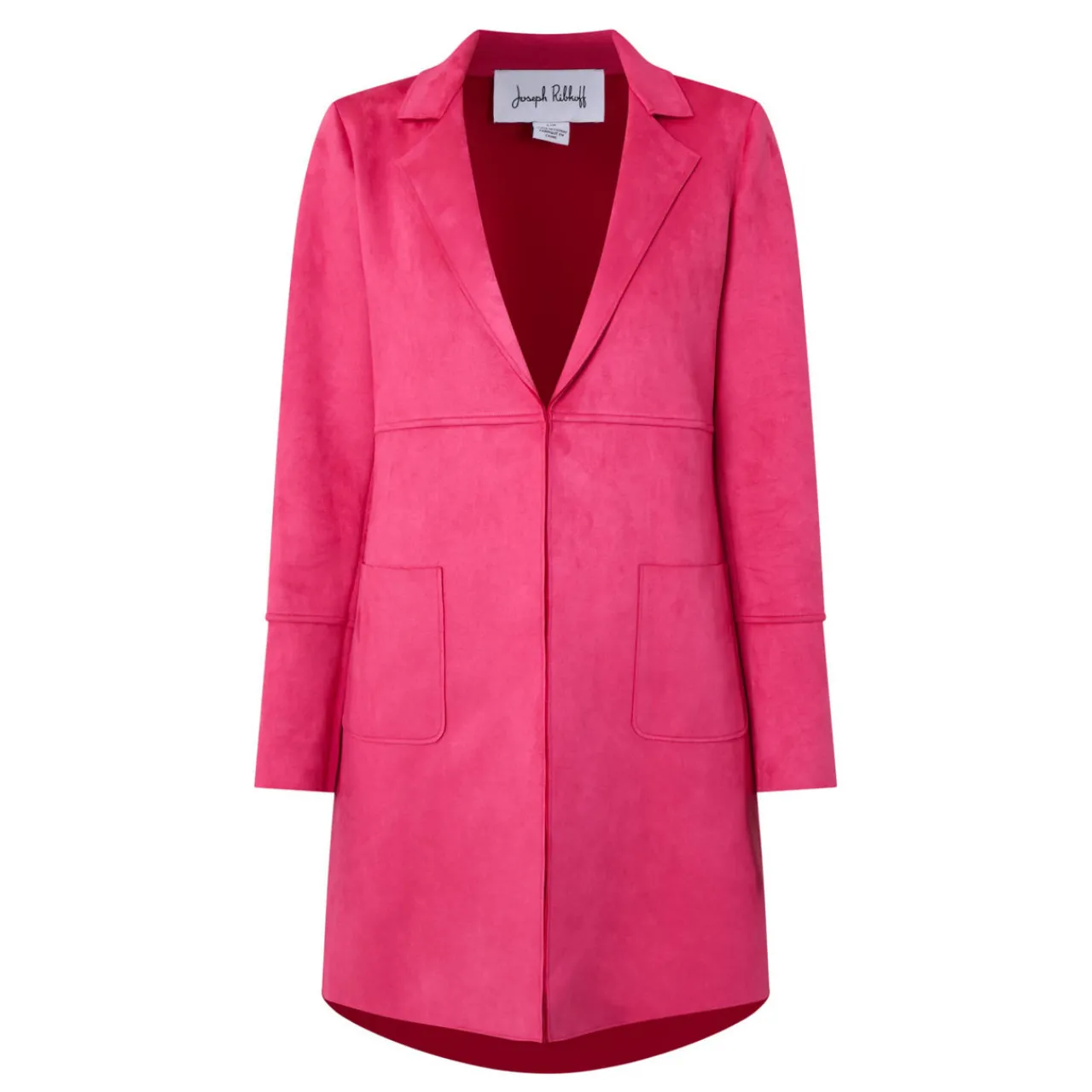 Discount Faux-Suede Single-Breasted Blazer Women Coats & Jackets