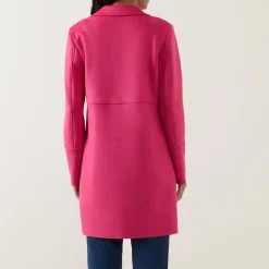 Discount Faux-Suede Single-Breasted Blazer Women Coats & Jackets
