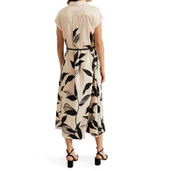 Sale Felicity Leaf Shirt Dress Women Dresses