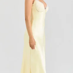 Hot Felicity Satin Bias Cut Dress Women Dresses
