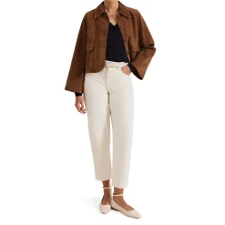 Sale Fern Burnout Semi-Sheer Blouse Women Tops