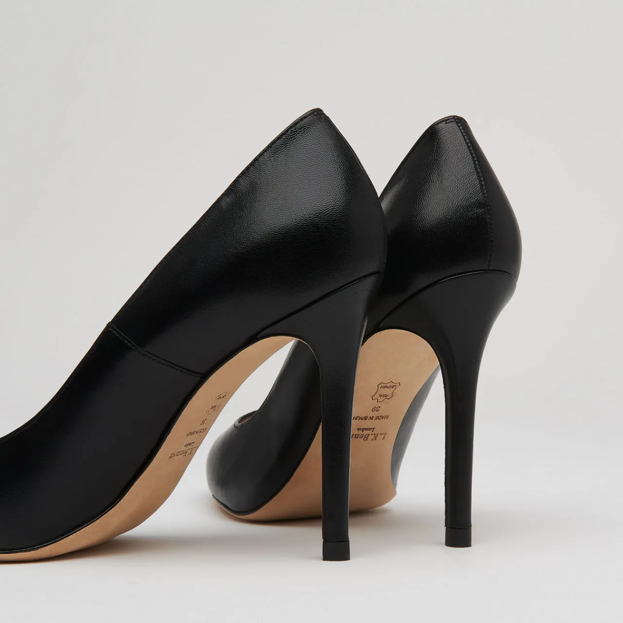New Fern Leather Courts Women Heels