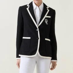 Outlet Ferrell Logo Single-Breasted Blazer Women Coats & Jackets