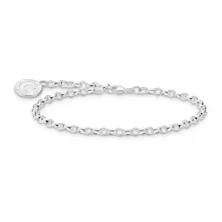 Outlet Fine Round Link Charm Bracelet Women Bracelets