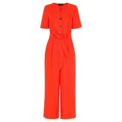 Outlet Fiona Linen Jumpsuit Women Jumpsuits