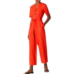 Outlet Fiona Linen Jumpsuit Women Jumpsuits