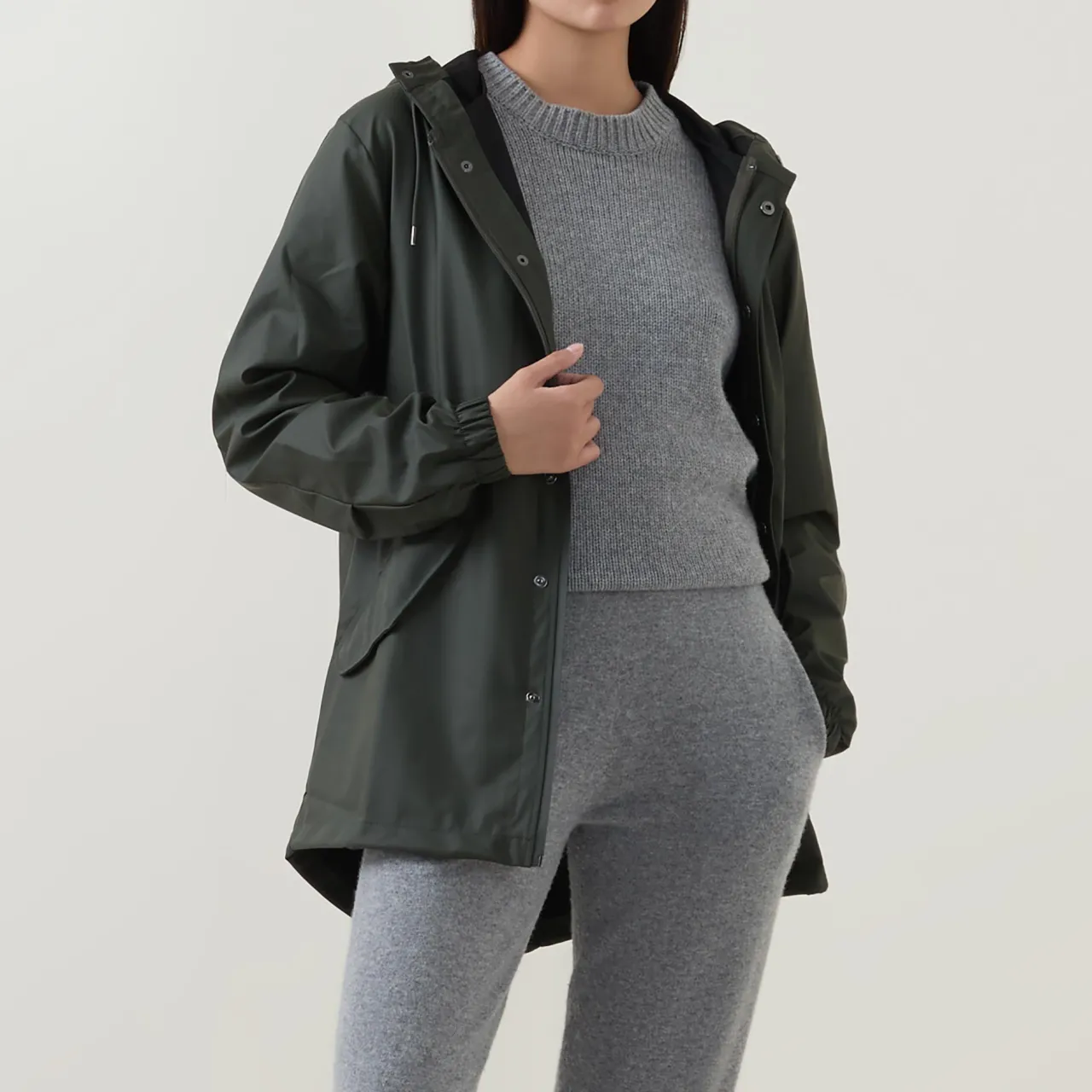 Clearance Fishtail Waterproof Jacket Women Coats & Jackets