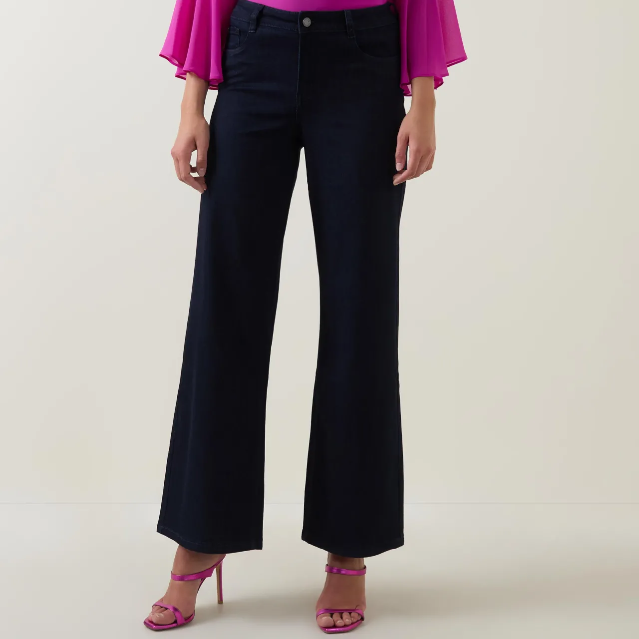 Outlet Flared Leg Jeans Women Denim