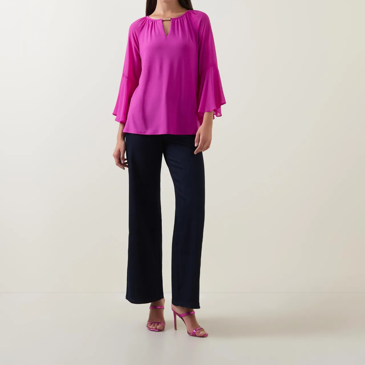 Outlet Flared Leg Jeans Women Denim