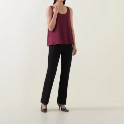 Flared Leg Trousers Women Trousers & Shorts