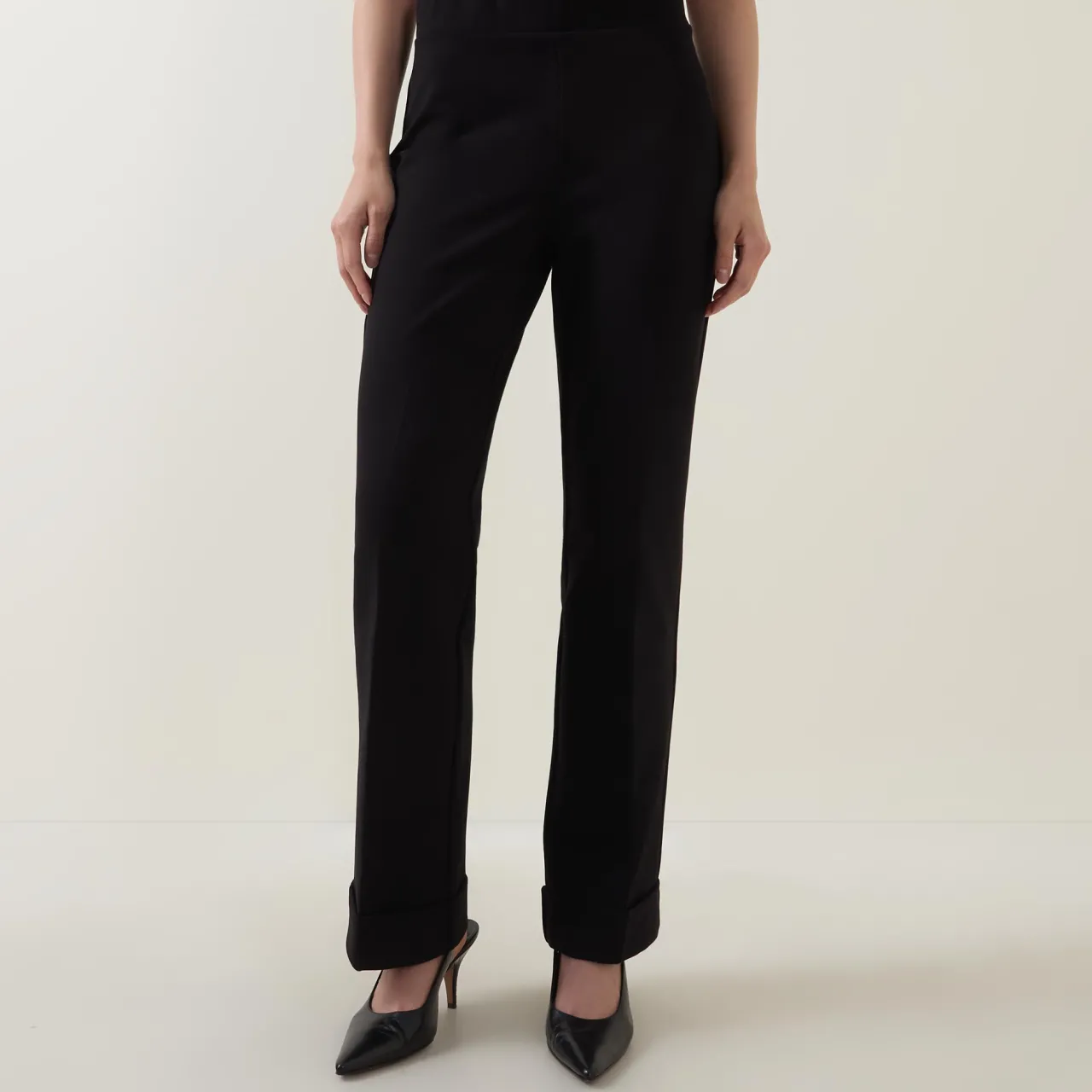Flared Leg Trousers Women Trousers & Shorts