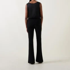 Clearance Flared-Leg Trousers Women Trousers & Shorts