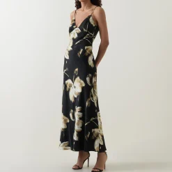 New Floral Capri Slip Dress Women Dresses