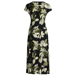 Floral Gathered Dress Women Dresses