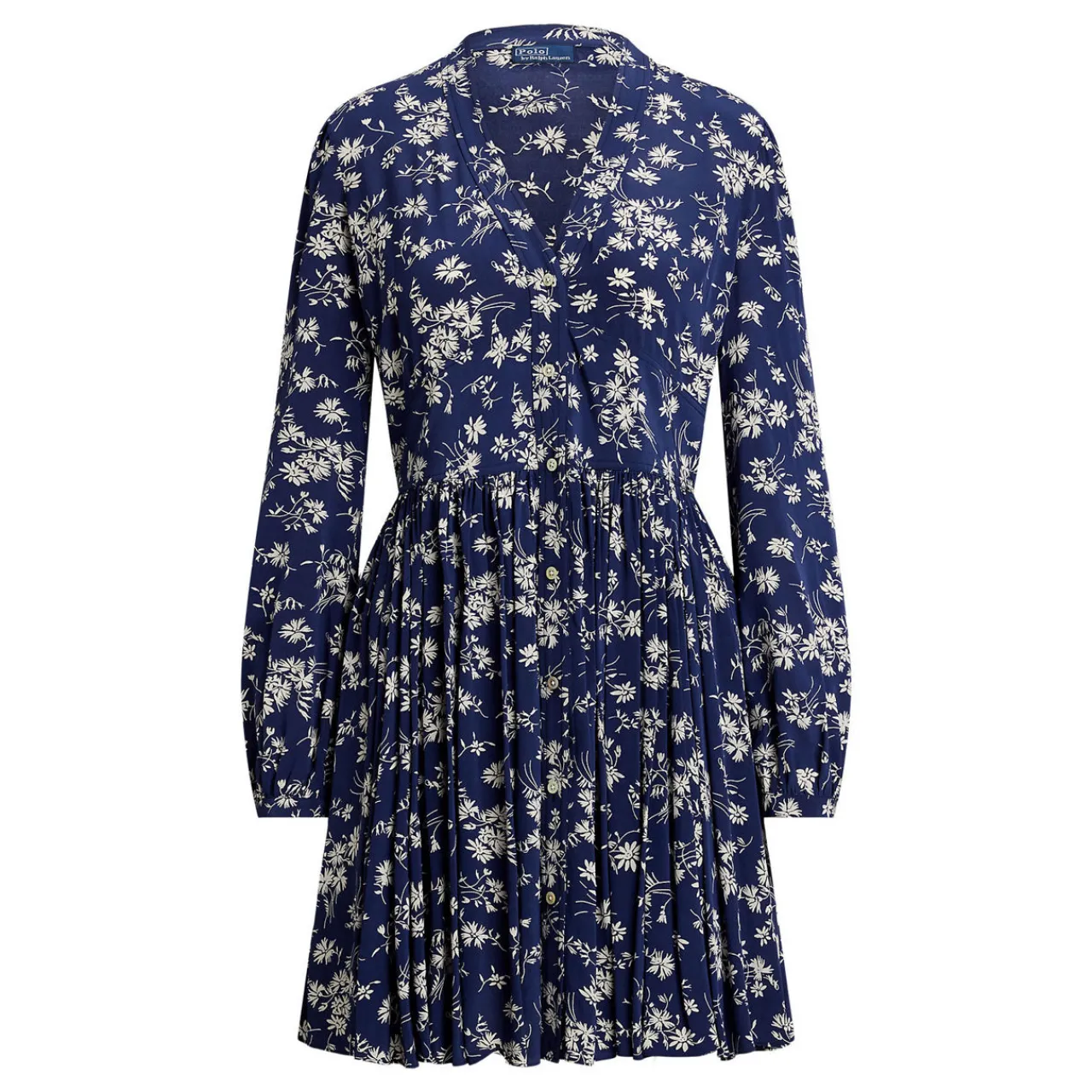 Hot Floral Mini Shirt Dress Women Dresses
