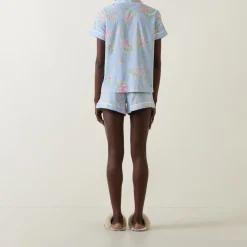 Floral Shorts Pyjama Set Women Sleepwear