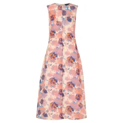 Hot Floral Textured Dress Women Dresses