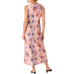 Hot Floral Textured Dress Women Dresses