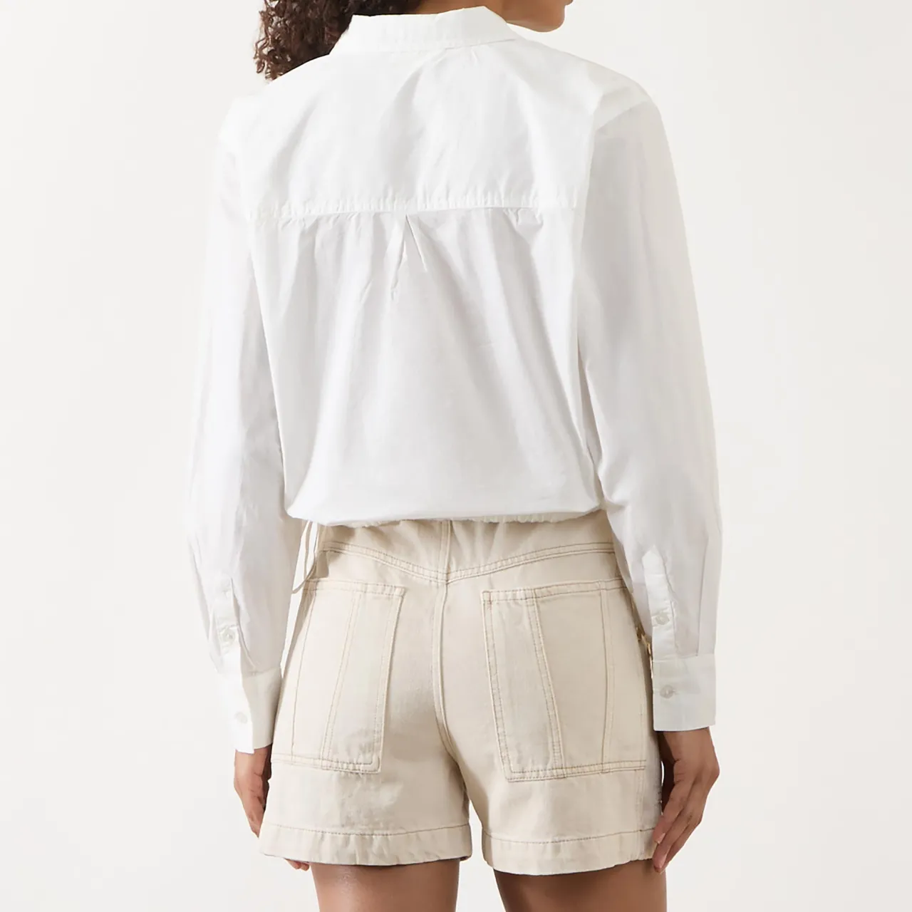 New Flore Heart Embroidered Shirt Women Tops