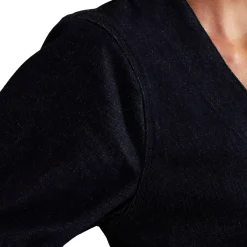 New Florisa Wide-Leg Denim Jumpsuit Women Jumpsuits