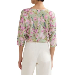 New Flossie Floral Linen Top Women Tops